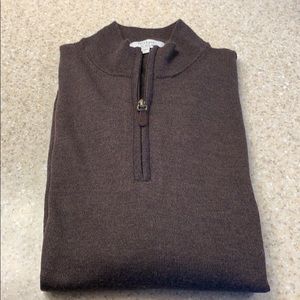 Turnbury Extra Fine Merino Wool 1/4 zip